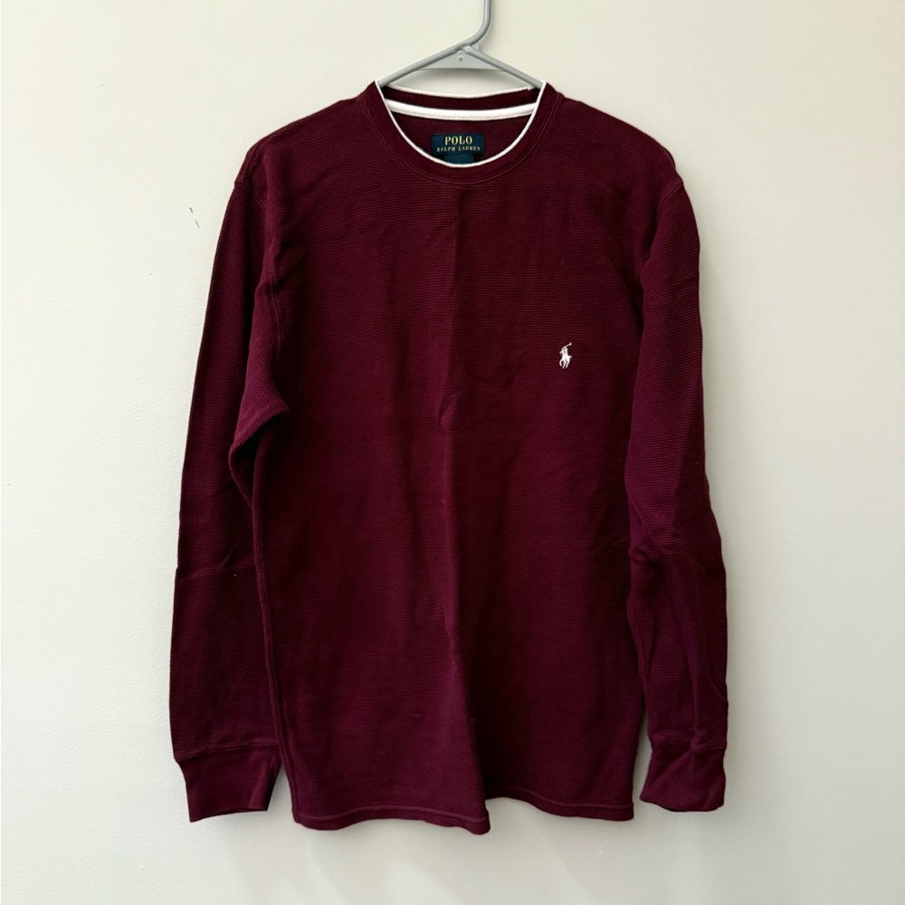 Polo by Ralph Lauren Men's Deep Red Sweater